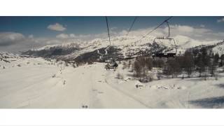 Vars-Risoul La Foret Blanche with GoPro 4-2015