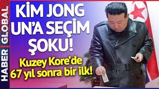Kim Jong Un'a Seçim Şoku! Kuzey Kore'de 67 Yıl Sonra Bir İlk!
