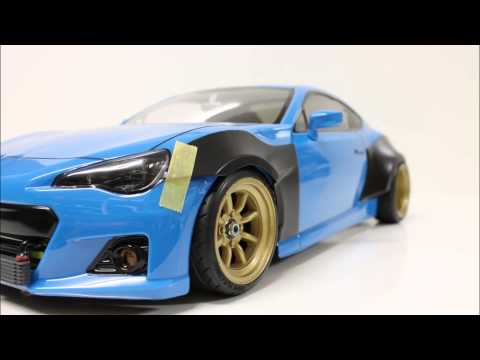 eac RC Body Build Subaru BRZ with Rocket Bunny Ver.1 Kit eac RC Body Build Subaru BRZ with Rocket Bunny Ver.1 Kit