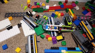Lego Train Bridge Disaster