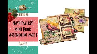 Natural History Mini Book Vol 2-Part 2-Assembling the Page 1- Tutorial