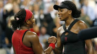 Serena Williams vs Venus Williams 2008 US Open QF Highlights