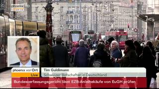 Tim Guldimann vor dem Schweizer Referendum über Zuwanderung im Tagesgespräch am 07.02.2014