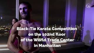 Black-Tie Karate Competition on 102nd floor World Trade Center