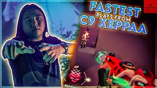 Is He The FASTEST Valorant Player? | Xeppaa - C9's BEST PLAYER EVER