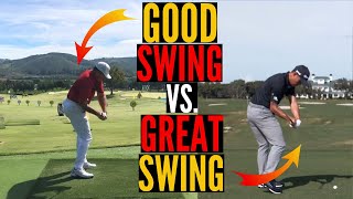 Good Swing VS. Great Swing!  Here are the Subtle Differences