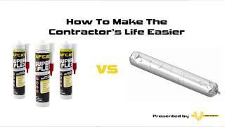 How To Make The Contractor's Life Easier: Caulk Cartridges vs. Caulk Sausages