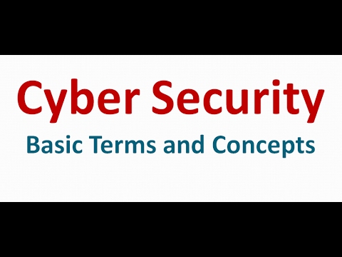 Cyber Security Basic Terms and Concepts Cyber Security Basic Terms and Concepts