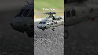 Small Uh-60 blackhawk #soulofscalerc #militaryhelicopter #aviation #military #rc