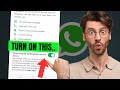 How to Turn on Security Notifications on Whatsapp