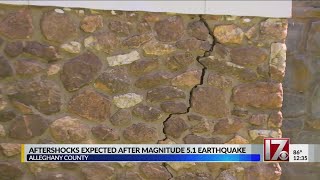 Aftershocks expected after 5.1 magnitude earthquake