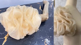 How to Drape Beautiful Ruffles Easily | Ruffle Puff Sleeve Tutorial