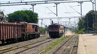 Angry Vaishali Superfast Express Trashes Pusa At Full Speed.