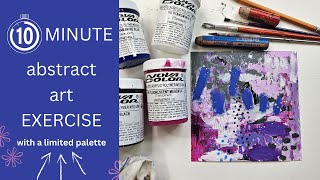 Limited Palette Painting | Abstract Art | Betty Franks