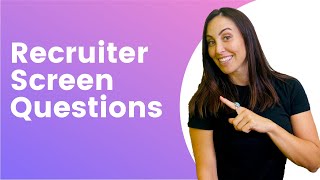 Recruiter Screens - Intake Question Format (with template)