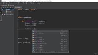 097 Tkinter Using classes