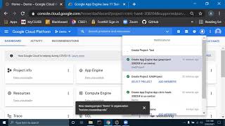 Google Cloud Platform - Java Project on GAE