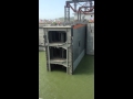 First test for rolling gates #7 and #8 of the new Panama Canal locks