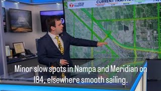 Slow spots on I-84 but overall smooth Friday commute