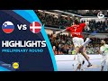 Slovenia vs Denmark | Highlights | Preliminary Round | Men's EHF EURO 2022