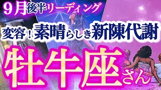 牡牛座  9月後半【運気の節目で大上昇！秘訣は自分自身の棚卸しと休息】思わず興奮！シンクロしまくりリーディング　　おうし座　2024年９月　タロットリーディング