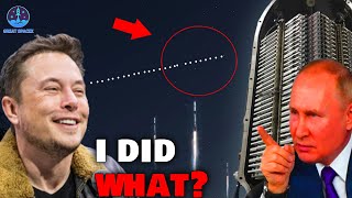 What Elon's SpaceX just DID To STOP Russia and China SHOCKED The World!