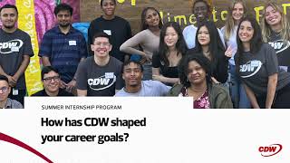 Make an Impact in CDW's Summer Internship Program