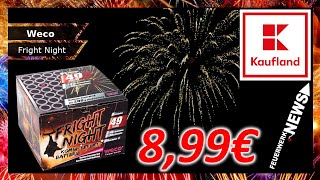 KAUFLAND FRIGHT NIGHT 8,99€ | 49 Schuss | Feuerwerk.News