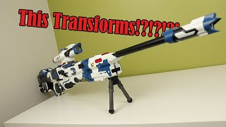 This Transforms Into A Sniper What??? | NBK King Of The Sniper #transformers