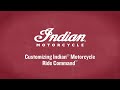 Customizable Information Displays on 2017-2019 Indian Motorcycle Ride Command - Indian Motorcycle