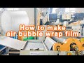 How to make bubble film|air bubble roll machine|manufacturing bubble film machine|wrap film machine