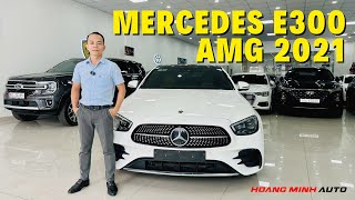 Tiết Kiệm 1 Tỷ 4 Khi Sở Hữu Mercedes E300 AMG 2021, Odo 27.000 Km, Màu Trắng | Hoàng Minh Auto