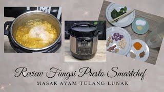 Review Fitur Presto Smartchef - Masak Ayam Tulang Lunak