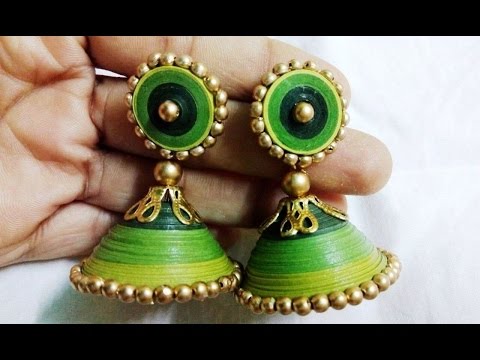 quilling earrings jhumka making - How to make quilling earrings jhumk quilling earrings jhumka making - How to make quilling earrings jhumk
