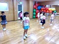 キッズダンス振り付け稽古 キッズガーデン武蔵小杉教室 キッズダンシング火曜日クラス 指導 梶原和歌子