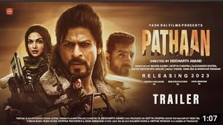 PATHAN Official Trailer 2023 | Shah Rukh Khan | Deepika Padukone | John Abraham | Siddharth Anand