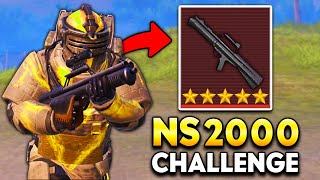 NS2000 ONLY CHALLENGE in SOLO MODE 😮 PUBG Metro Royale