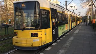 Mitfahrt Weißer See—Hansastraße/Malchower Weg (GTU-Zug) (Tram Linie M4)