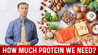 How Much Protein Do You Need? – Dr. Berg