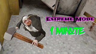 Evil Nun Extreme Mode In One Minute