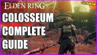 Elden Ring ¦ Colosseum Complete Guide (How to PVP)
