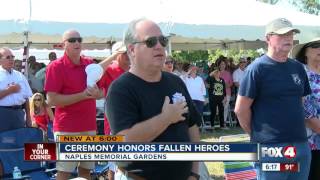 Naples ceremony to honor fallen heroes