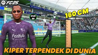 THE SHORTEST GOALKEEPER IN THE WORLD !! CAN'T JUMP HIGH !!! - GOALKEEPER CAREER MODE