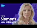 Siemens profitiert von E-Commerce, Service Lifecycle Management und KI mit Einstein 1 | Salesforce