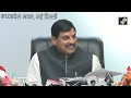 live mp cm dr. mohan yadav की japan visit के समापन के बाद press briefing new delhi