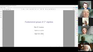 Petr Ivankov. Fundamental group for C*-algebras. 19.04.2024