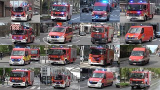 [MASSIVE AIRHORN/CET] Compilatie van Brandweer Brussel met spoed naar interventies in Brussel!