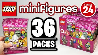 LEGO Minifigures Series 24 - FULL BOX Opening (36 Packs)