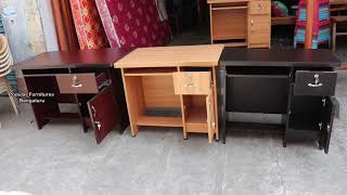 Simple Office \u0026 Computer Table With Drawers 3 size Models In Popular Furniture's Bangalore