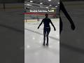 Double salchow epic fail #figureskating #fails #sports #shortsfeed #skatingfails #funny